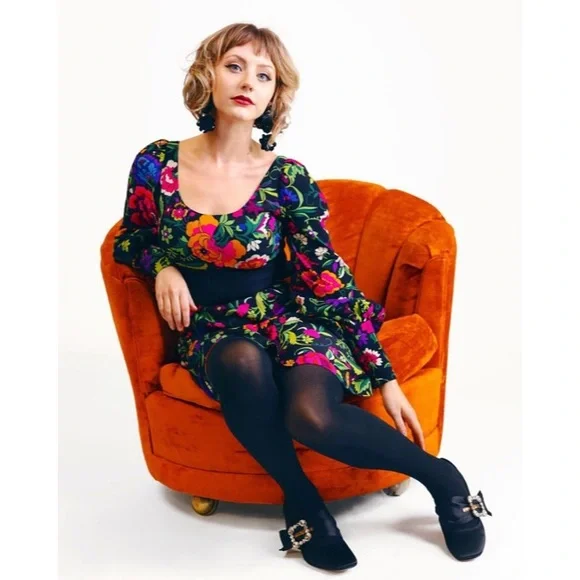 Marsha Dress - Mod Flamenco - Picture 8 of 16